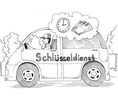 Schlüsseldienst Anfahrtskosten